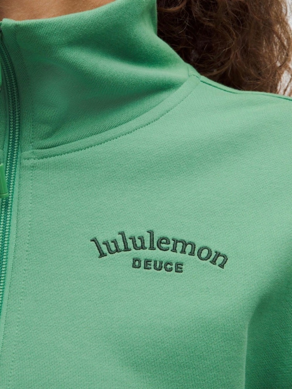 Lululemon Cotton Terry Tennis Half Zip Deuce - Picture 3 of 11